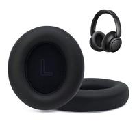 Replacement Ear Pads for Anker Life Q30 Hybrid Active Noise Cancelling Bluetooth Headphones, Replacement EarPads Cushions Headphones Covers with Memory Noise Isolation Foam Softer Leather (Black)