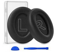 Replacement Ear Pads for Anker Soundcore Life Q20/Q20i/Q20BT/Q20+/Life 2 Headphones, Replcement Earpads Ear Cushions Ear Cups Cover Repair Parts (Black)
