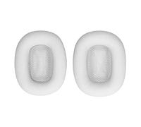 Replacement Ear Pads for Apple Max, Comfortable Skin - Friendly Protein Leather Ear Cushions with Slow Rebound Sponge, Magnetic Fit Headphone Accessories for Enhanced Bass and (Light Gray)