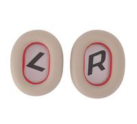 Replacement Ear Pads for Backbeat Pro2 SE and Voyager 8200 UC, Soft Protein Leather Ear Cushions with High - Density Sponge, Comfortable Noise - Isolating Earpads for E (White)