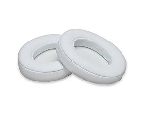 Replacement Ear Pads for Beats Studio 2 Wired/Studio 2 Wireless/Studio 3 Wired/Studio 3 Wireless Headphones by MMOBIEL - Protein PU Headphones Earpads - Headphone Replacement Pads - White