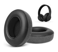 Replacement Ear Pads for Beats Studio 3, GVOEARS Ear Cushions Cover for Beats by Dre Studio 2 3 Wired & Wireless Headphones with Knitted Side Thicker Foam