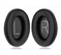 Replacement Ear Pads for Bose Headphone Ear Cups for QuietComfort 15 25 35 QC2 Bose QC15 QC25 QC35,QC35II AE2,AE2i, AE2w, SoundTrue, SoundLink(Around-Ear) Headphones (Black)