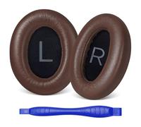 Replacement Ear Pads for Bose NC700 / 700 Noise Cancelling Headphones, Aurivor Lambskin Leather Earpad Covers/Cushion Kit with Plush Memory Foam, Thickened Comfort, Tear-Resistant Seams (Brown)