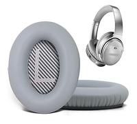 Replacement Ear Pads for Bose QuietComfort 35/Quiet Comfort 35 II (qc 35/QC35 ii), Headphone Ear Covers, High Density Memory Cotton, Soft Leather, Adaptive Noise Isolation Headphones Pads Cushions