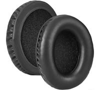 Replacement Ear Pads for Cloud III & II - Memory Foam Gaming Headphones Cushion with PU Leather Cover for Improved Noise Isolation Black 10.5 x 8.5 cm