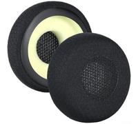 Replacement Ear Pads for Jabra Evolve-20 20se 30 30II 40 65 65+ Headphones, Headphones Ear Pads Replacement Pads with Softer Protein Leather, Black (B)