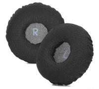 Replacement Ear Pads for JBL Tune 600/660/670 Headphones - Soft Protein Leather Cushions with Sponge Core, Black/White/Pink/Blue (2-Pack)(Black)