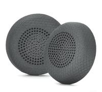 Replacement Ear Pads for Logitech Zone Wireless Plus - Soft Protein Leather Cushions with High-Density Foam for Noise Isolation - Black Grey for 2 Pack(Titanium Football)