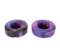 Replacement Ear Pads for Monster Studio2.0 Wireless Headphones, Premium Protein Leather Ear Cushions, High Density Memory Foam Earpads with Reinforced Stitching, Comfortable and Du (Starry Sky)