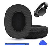 Replacement Ear Pads for Skullcandy Crusher Wireless, Crusher EVO, Crusher ANC, Hesh3, HeshEVO, HeshANC, Venue ANC Headphones, Ear Cushions Ear Cups Cover Repair Parts-WF Black