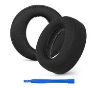 Replacement Ear Pads for Sony PlayStation 5 PULSE 3D Headphones, Ear Cushions (Mesh Fabric/Black)