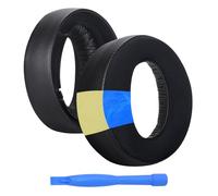 Replacement Ear Pads for Sony PlayStation 5 Pulse 3D Wireless Headset by MMOBIEL - Cooling Gel Memory Foam Cushions - Noise Isolation & Comfort Earpads Replacement - Black