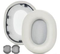 Replacement Ear Pads for Sony WH-1000XM5 Black PU Soft Memory Foam Ear Cushions for WH-1000XM5 Headphones Noise Isolating Ear Pads for Sony WH-1000XM5 Comfort Fit Black PU Leather Earpads (Gold)