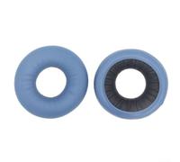 Replacement Ear Pads for Sony WH-CH520 Headphones Sponge Ear Cushions Easy Install Sound Sealing Black Gold Blue Grey 2PCS(Blue)