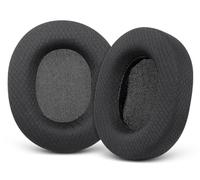 Replacement Ear Pads for SteelSeries Arctis 1/3 / 5/7 / 7+ / 7P / 7P+ / 7X / 7X+ / 9 / 9X / Pro/Prime (Do Not Fit Any Arctis Nova) Headset, Mesh Fabric Cushions with High-Density Foam - Black