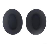Replacement Ear Pads Oval 80x60mm for Gaming Headset - Protein Leather Ear Cushions - Soft Memory Foam for Extended Wear Comfort(Football Pattern)
