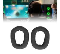 Replacement Ear Pads Soft Cushions for G435 Headset (Black) | soft touch material, sound isolation effect, easy installation, blue appearance, for G435 headset repair