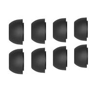 Replacement Ear Tips Compatible with Huawei Freebuds Pro Eartips, Ear Bud Earbuds Tip Cups Memory Foam Cushions Covers Earplugs for Huawei Freebuds Pro Earphones 4 Sizes 4 Pairs (Black, XS+S+M+L)