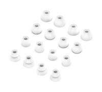 Replacement Ear Tips Earbuds for Beats Powerbeats Pro Headphones, Made of Soft and Comfortable Silicone Material, Waterproof and Sweatproof (8 Pairs/White)