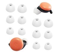 Replacement Ear Tips for Google Pixel Buds A/2 - Silicone Tips 6 Pairs(L/M/S), White