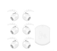 Replacement Ear Tips for Samsung For Galaxy Buds 4 Using Silicone Material to Preserve Fit Integrity and Acoustic Performance Over Time (white)
