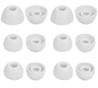 Replacement Earbud Ear Buds Tips Eartips Compatible with Soundcore by Anker P20i Earbuds, 6 Pairs S/M/L 3 Sizes Soft Silicone Earbuds Tips Ear Tip for P20i /P2 Mini/ P3i/ P30i/P40i -White 713