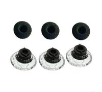 Replacement Earbuds for Plantronics for legend UC Headset - 3 Pairs Silicone Sponge Eartips S M L Sizes for Comfortable Fit and Clear Audio(A)