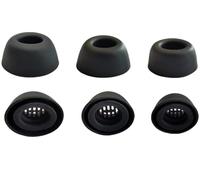 Replacement Earbuds Tips Silicone Ear Tips for an-ker Sound-core Liberty 4 NC, Fit in Case, Buds Eartips 3 Pairs S/M/L 3 Size,Black