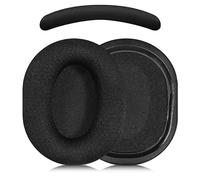Replacement Earpad Cushion Cover Headband Cover Head Beam Compatible with Razer Barracuda/Barracuda X/Barracuda X Chroma (Do Not Fit Barracuda Pro) Headphones,Black Mesh Wireless Set