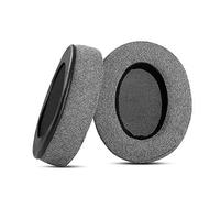 Replacement Earpad Cushions Compatible with Creative Sound BlasterX H6 7.1 USB Gaming Headset Earmuffs Covers Size 105mm X 85mm (Gray)