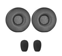 Replacement Earpad Microphone Windscreens Foam Ear Covers For Engage55/65/75 Headsets Noise Isolation Earmuff Ear Covers Headsets Pad