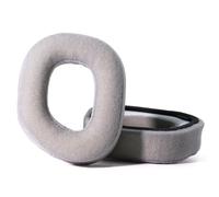 Replacement Earpads Compatible with Corsair HS80 RGB Wireless/Wired / HS80 Max,Gray Velour Cushions with Memory Foam for Enhanced Comfort,Noise Isolation & Epic Bass Boost,Gaming Headset Accessories