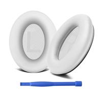 Replacement Earpads for Bose QC25/QC35 II/QC35/QC15/AE2 AE2i AE2w, Soft Replacement Ear Pads Cushions for Quietcomfort 35/Quiet Comfort 25/Sound Link/Sound True (White)