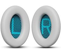 Replacement Earpads for Bose QuietComfort 15 QC15 QC25 QC2 QC35/Ae2 Ae2i Ae2w/SoundTrue & SoundLink Around-Ear & Around-Ear II - Ear Pads Cushions Replacement for Bose Headphones (Silver)