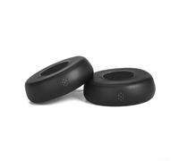 Replacement Earpads for Jabra for evolve 75 UC for ms SE - Soft Protein Leather Cushions with Memory Foam for Noise Isolation and Comfort - Black Pair(A)