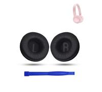 Replacement Earpads for JBL Tune 600BTNC/T500BT/T450 Over-Ear Headphones, daunke Premium Memory Foam & Protein Leather (Including a Pair), Full Protection,Black Crinkled Leather