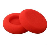 Replacement Earpads for Koss Headphones High-Density Foam Pads Comfortable Fit Protein Leather Cover KSC35 KSC75 KSC55 Black(Red)