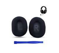Replacement Earpads for Logitech G Pro/Logitech G Pro X Over-Ear Headphones, daunke Premium Fabric (Including a Pair), Full Protection, Black