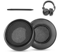 Replacement Earpads for Pioneer HDJ-X5 X7 X10 DJ Headphones, Protein Leather Memory Foam Ear Pads Cushions for HDJ-X5BT X7BT, Professional DJ Headset Repair Kit with Installation Tool, Black
