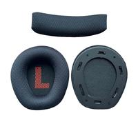 Replacement Earpads for Q100 Gaming Headphones Soft Breathable Cloth Ear Cushions Sponge Padding Headband Pad Mattresses Replacement Cushions Headphone Mattresses