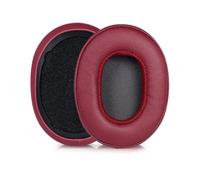 Replacement Earpads for Skullcandy Crusher Hesh 3 3.0 Hesh3 Venue Wireless ANC Headset Replacement Headphones Memory Foam Earpads Ear Pads, Protein Leather Earmuffs, Red