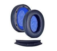 Replacement Earpads for WH-XB910N Headphones, Earpads Cushions with Protein Leather and Memory Foam, with Headband Pad Cover (Blue)