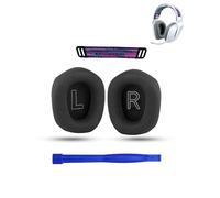 Replacement Earpads & Headband for Logitech G733 LIGHTSPEED Over-Ear Headphones, daunke Memory Foam & Mesh Fabric (1 Pair Earpads & 1 Headband), Full Protection - Black Earpads & Magenta Headband