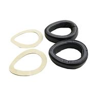 Replacement Earpads Leather Cushion Repair Parts For for Sennheiser HD500 HD570 HD575 HD590 headphones earmuffs Cushion(black)