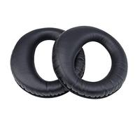 Replacement Earpads Protein Leather Ear Pads Cushions Cover Repair Parts Compatible with Sony Pulse Elite Edition Wireless Stereo Headset CECHYA-0086 0080 PS3 Headphones (Black)