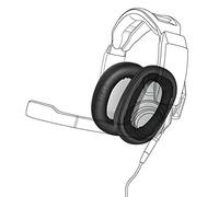 Replacement Earpadz by Dekoni Audio for The Sennheiser GSP 500, 550 & 600 Headphones - Midnight