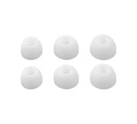 Replacement Earplugs for Huawei FreeBuds for 5i Gym Sport Replacement | High for temp molded silicone, odorless material, skin friendly, safe for daily use, hypoallergenic(Cloud White)
