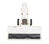 Replacement electric floor brush roller designed for vacuum cleaners including V9 pinhole 8 2mm V10 V11SE V12 with wide spacing adapter for deep cleaning and pet hair pickup (White)
