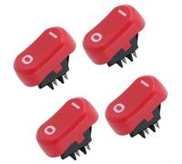 Replacement Electric Switches for Wet Dry Vacuum Cleaners, 4 Pack, Sensitive Touch Button with Wear and Resistance, Easy Installation